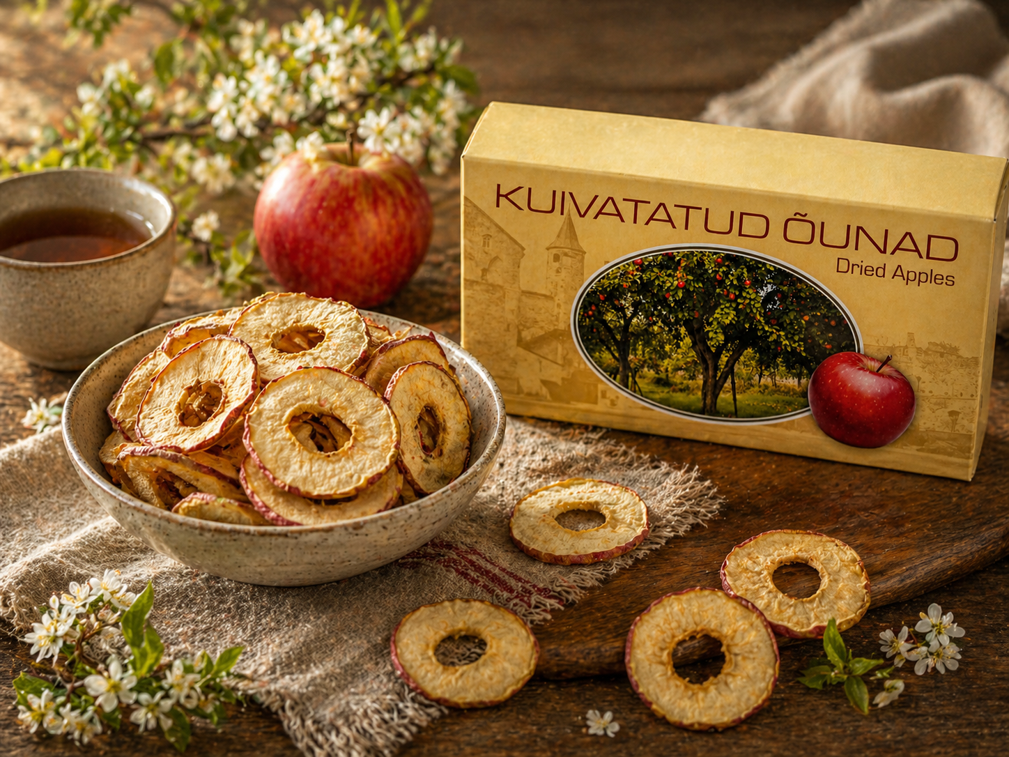Kuivatatud õunad 80g - Image 2