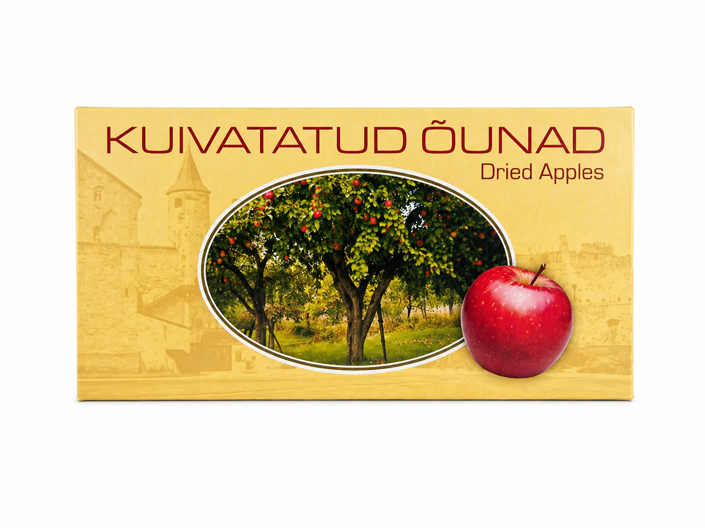 Kuivatatud õunad 80g